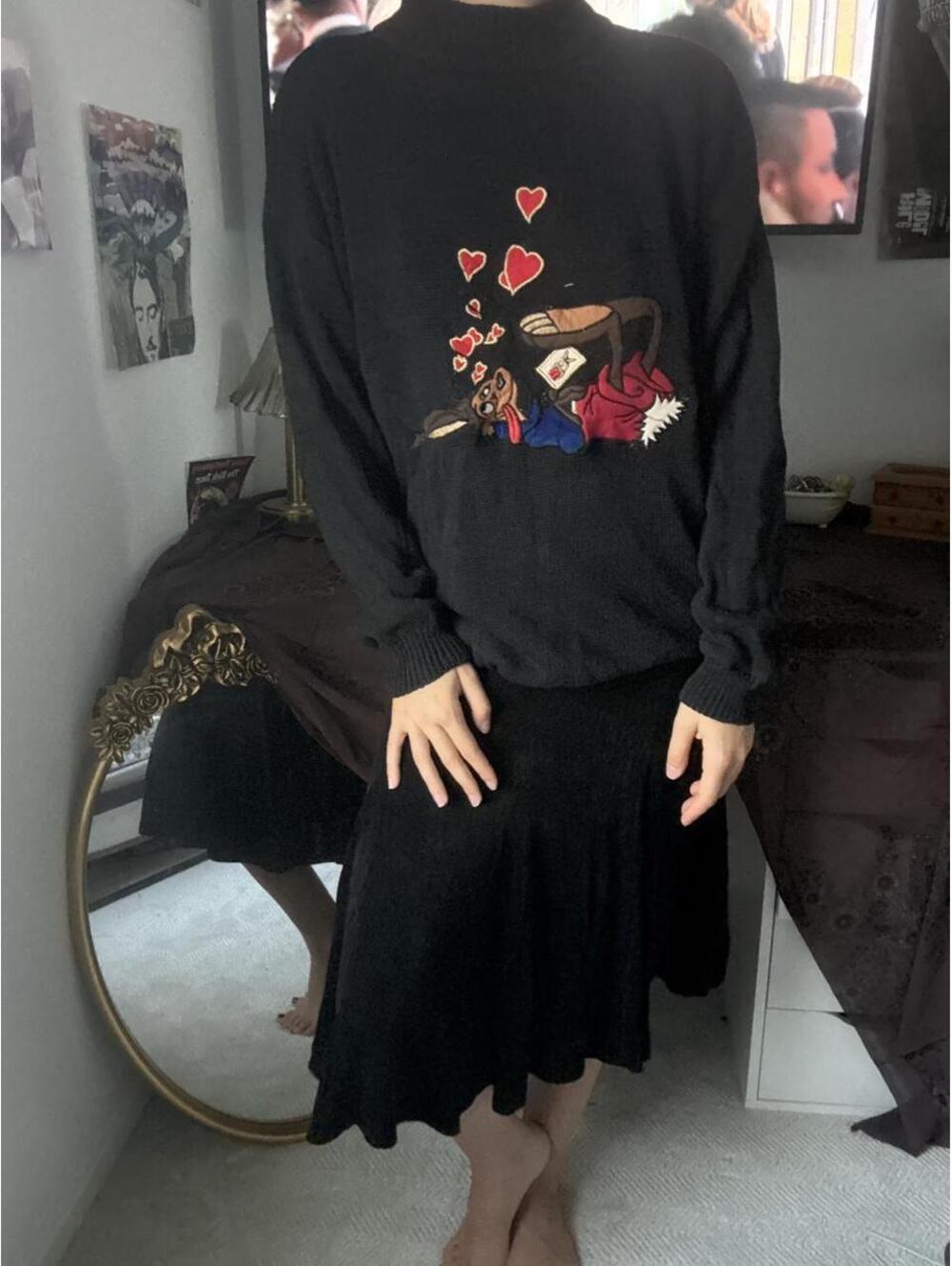 Women's Black Jumper